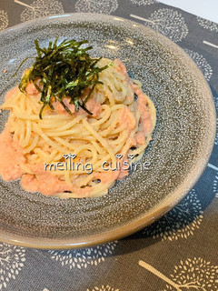 Meiling。。和風明太子義大利麵 的食譜成品照片