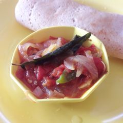 Tomato chutney A picture of Tomato chutney.