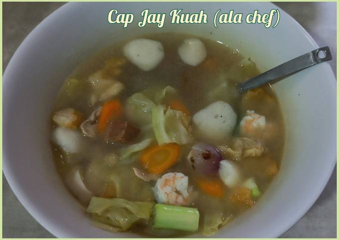 Cara bikin Cap Jay Kuah (ala chef) Cara bikin Cap Jay Kuah (ala chef)