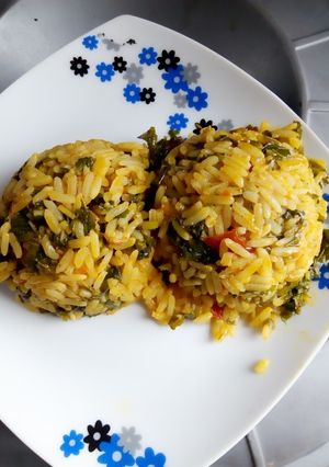 A picture of Jellof rice.