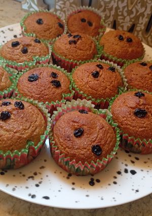 Φωτογραφία της συνταγής Κέικακια (muffins) ολικής λεμονιού