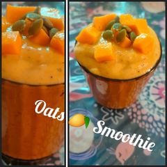 A picture of Oats Mango Smoothie.
