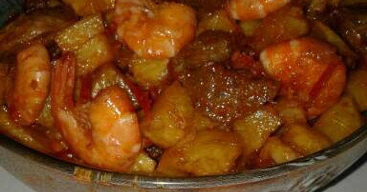Resep Balado kentang udang dan baso oleh Hena RO Cookpad