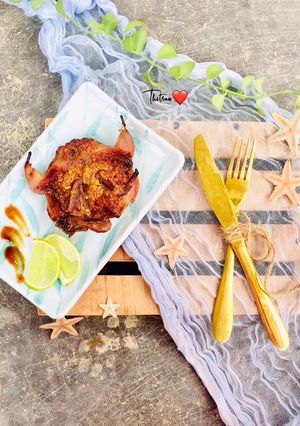 Hình của món Cút nướng Bơ Đậu phộng.