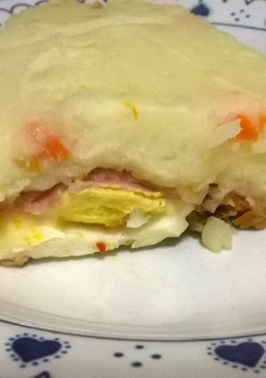 Una foto de Pastel de papa