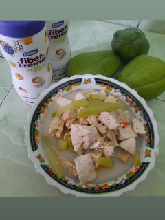 Foto resep Sayur labu siam,tahu,tempe kuah putih simpell fibercreme
