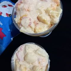 Creamy fruit salad A picture of Creamy fruit salad.