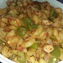 A picture of Chicken mekroni.
