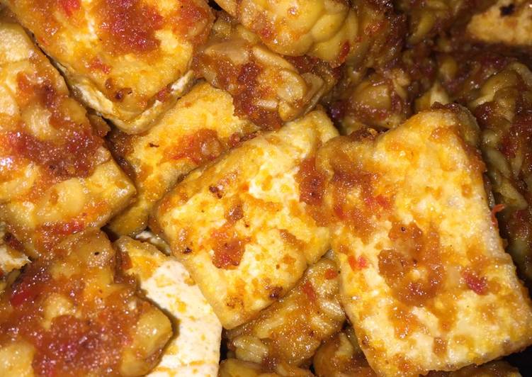 Resep Tahu tempe bumbu merah, Anti Gagal