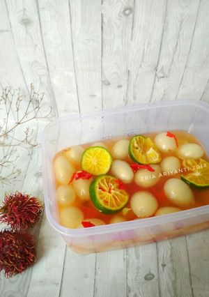 Foto resep Asinan Rambutan Nano Nano Ala Tria