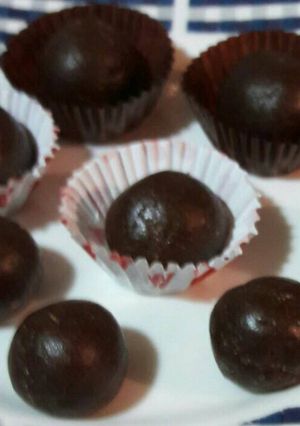 Una foto de Bolitas de chocolate
