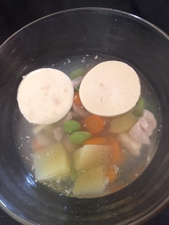Foto resep Chicken Soup With Tofu Egg MPASI 11+ Bulan