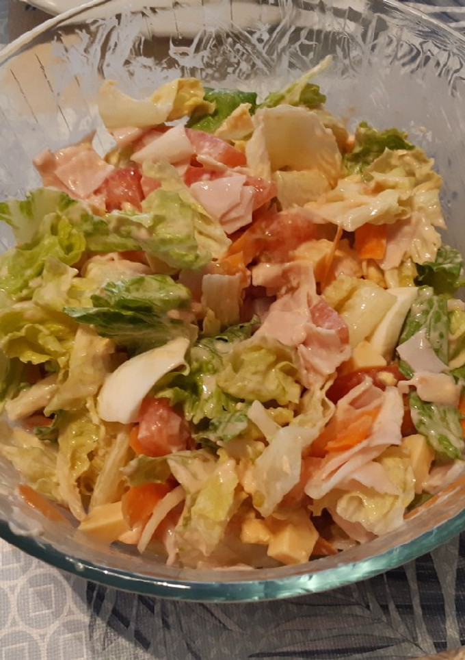 Una foto de Ensalada fresca y rápida