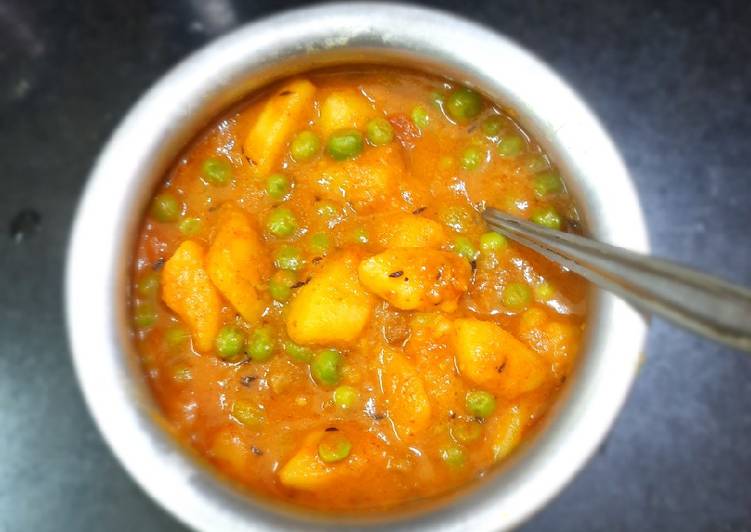 How to Make Super Quick Homemade Aloo matar sabji