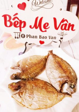 Hình của món Cá dìa chiên.