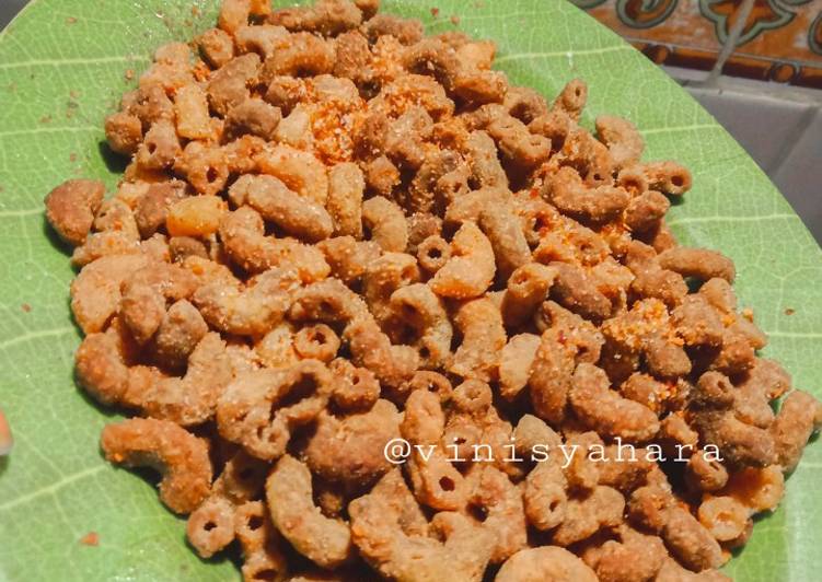 Resep Makaroni goreng crispy, Enak