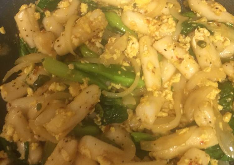 Tumis Korean rice cake