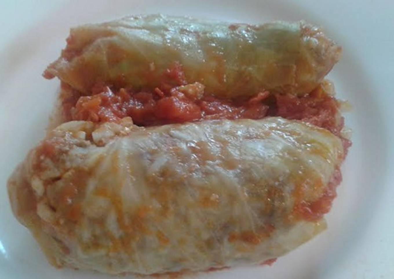 Recipe of Favorite Halupkis (stuffed cabbage)