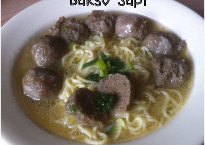 Resep Bakso Sapi Kenyal Ala Abang Abang Tanpa Telur Oleh Indirouche