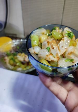 लीची चाट रेसिपी मुख्य फोटो