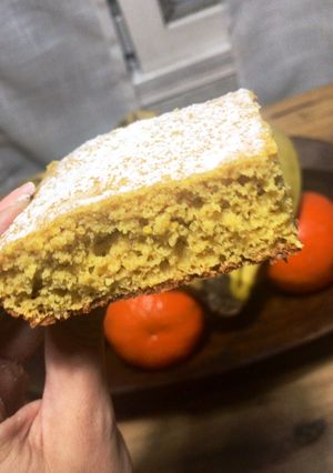 Una foto de Esponjitas integrales de mandarina
