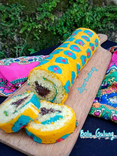 Foto resep Bolu Gulung Motif