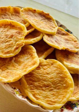 Una foto de (MBEJU) TORTITAS DE QUESO (MBEJU) 😋🧀🤗🧉🤩🧉🙌🏼