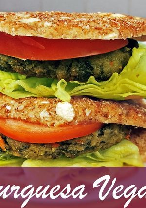 Una foto de Hamburguesa Vegetal o Vegana | Vegan Burger