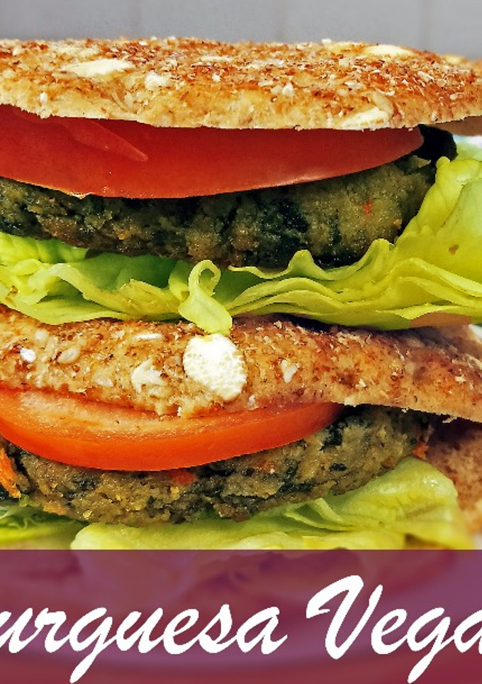Una foto de Hamburguesa Vegetal o Vegana | Vegan Burger