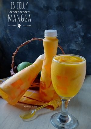 Foto resep Es Jelly Mangga
