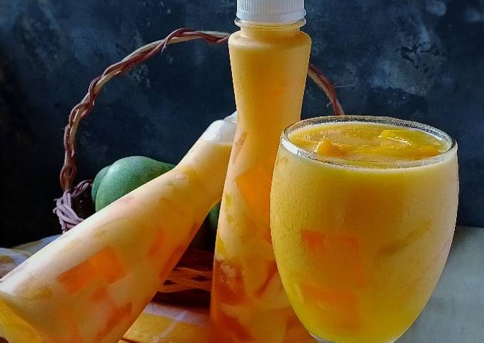 Resep Es Jelly Mangga Oleh Rahmiati Cookpad