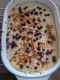 Puerros con jamón en Bechamel