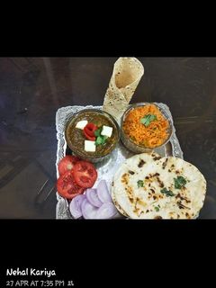 પાલક પનીર સબ્જી(Palak paneer sabji recipe in Gujarati) રેસીપી મુખ્ય ફોટો
