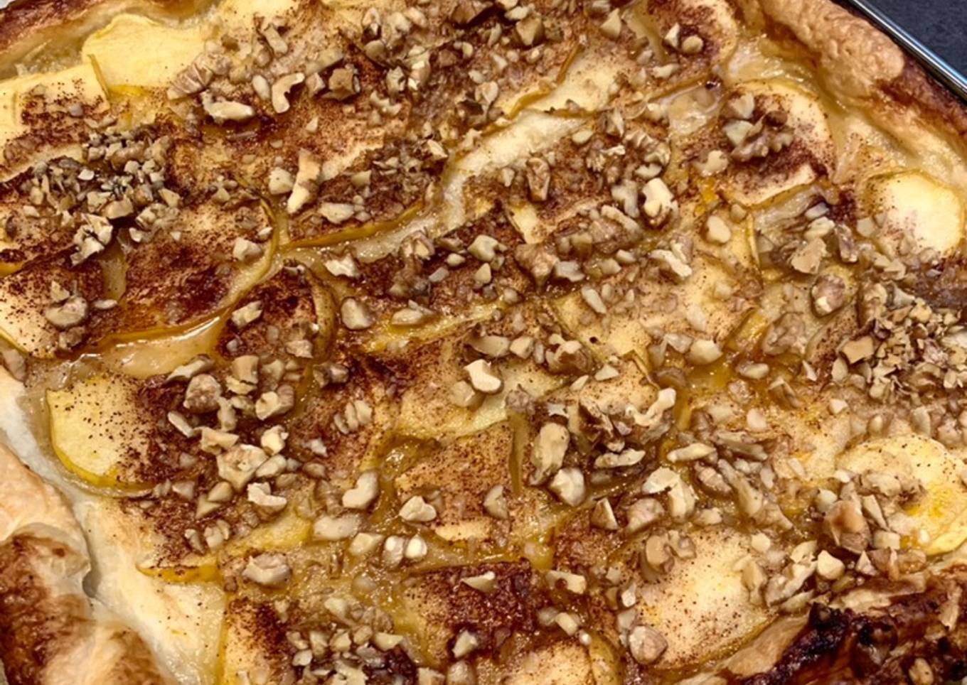Tarta de manzana al horno