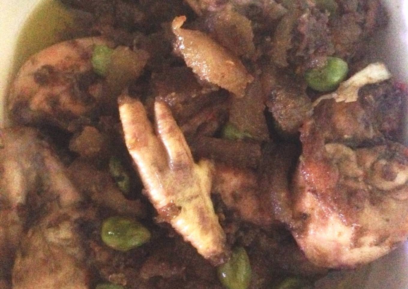 Ayam balado cabe ijo