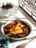 Sunny side up buldak fire