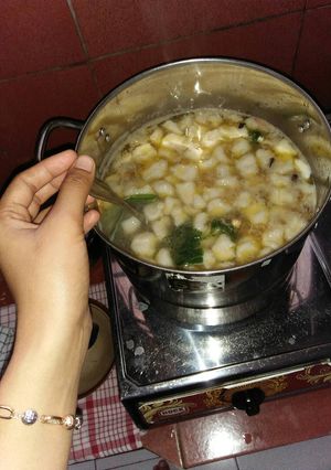 Foto resep Tekwan ikan kuah ebi (khas palembang)