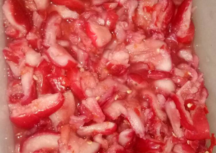 Resep Rujak jambu air yang Sempurna