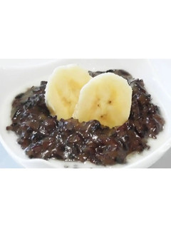 A picture of Thai Sticky Black Rice Pudding (Mark's Cuisine).