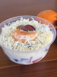 Foto resep Salad Buah Mayo Enak dengan #Rahasia