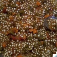 A picture of Sabudana khichdi.