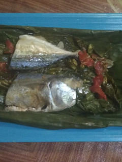Foto resep Pepes Peda daun singkong