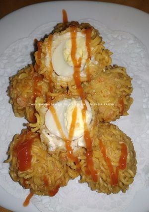 Foto resep 222) Bola Tahu Rambutan Isi Telur Puyuh