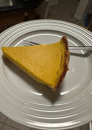 A picture of Welcome to the pumpkin hell-pumpkin pie.