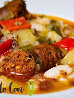 Una foto de 💢Alubias blancas con sobrasada 💢