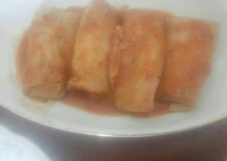 Cabbage Roll Isi Daging Cincang