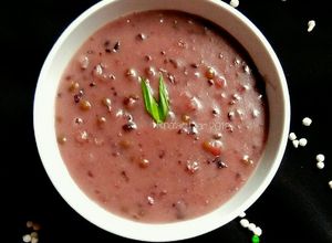 Foto resep Bubur Ketan Hitam mix Kacang Hijau dan Sagu Mutiara