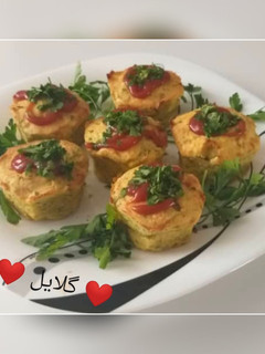 عکسی از دستور سوفله سیب زمینی 😋