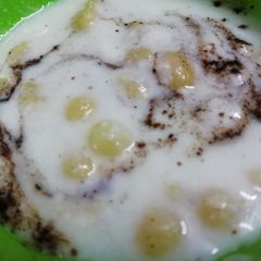 A picture of Boondi Raita.