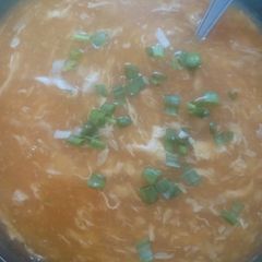 Hot and sour soup A picture of Hot and sour soup.